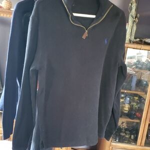 Ralph Lauren Navy Quarter-Zip Pullover